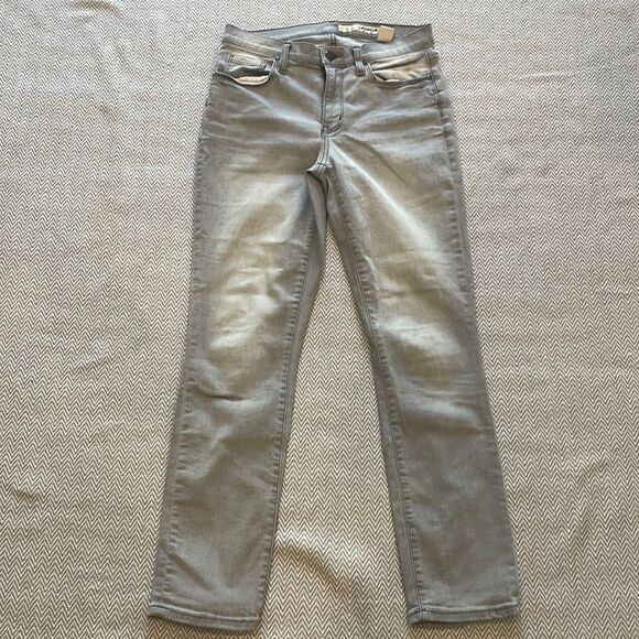 DKNY Light Gray Wash Straight Jeans Woman’s Size 2 - Picture 1 of 4